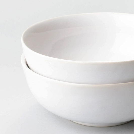 Ramen set bundles by Fable Home, shown in a pearlwhite/ashblack finish. – #pearlwhite/ashblack