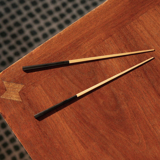 Ramen set bundles by Fable Home, shown in a deserttaupe/ashblack finish. – #deserttaupe/ashblack