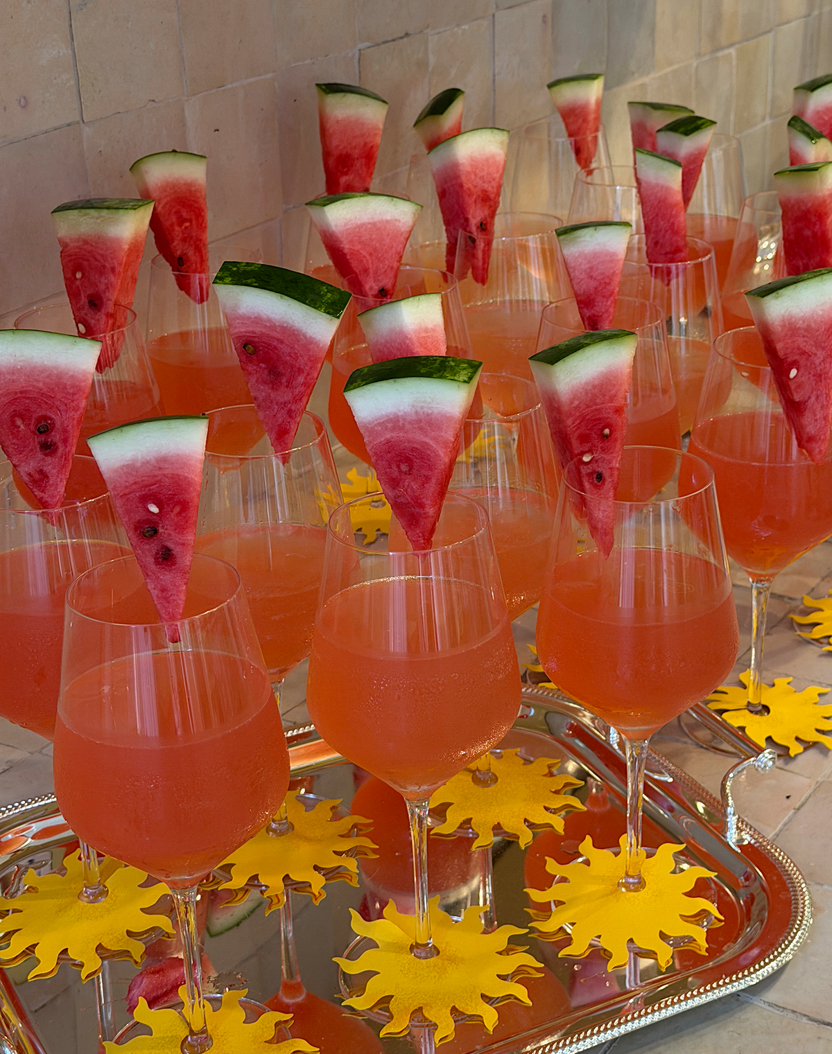 Madeline’s Watermelon-Cherry Spritz