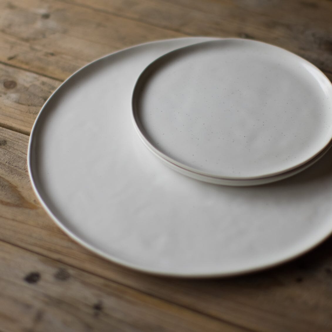 Serving platter dinnerware by Fable Home, shown in a dovegray finish.