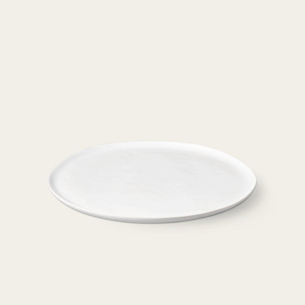 Serving platter dinnerware by Fable Home, shown in a cloudwhite finish. – #cloudwhite