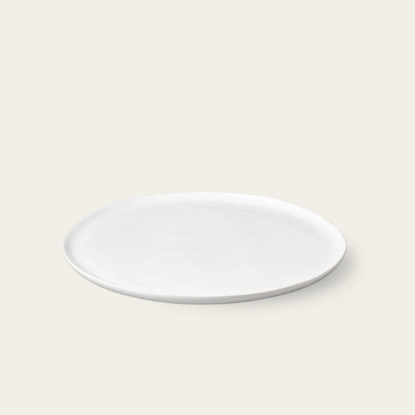 Serving platter dinnerware by Fable Home, shown in a speckledwhite finish. – #speckledwhite