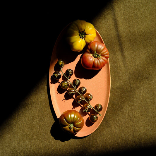 Serving Platter Set by Fable Home, featured in a canyonclay finish. – #canyonclay