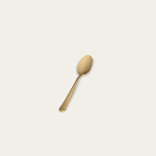 Single Big Spoon Flatware Admin Matte Gold 