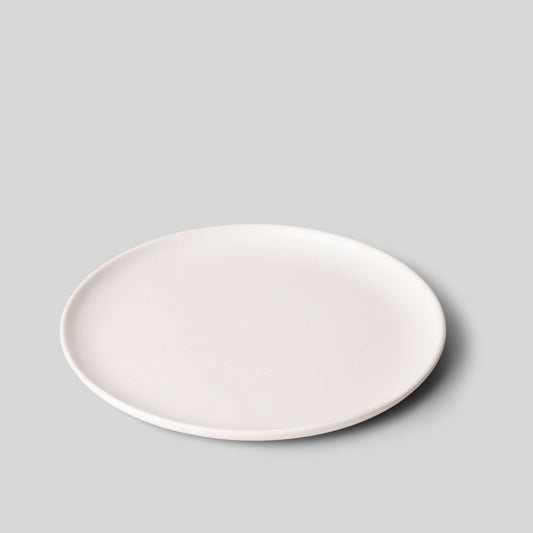 Single Dinner Plate Dinnerware Admin Speckled white 