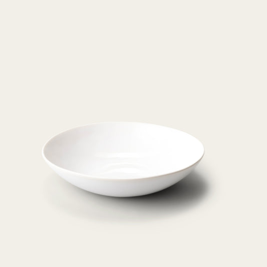 Single Pasta Bowl Dinnerware Admin Pearl White 