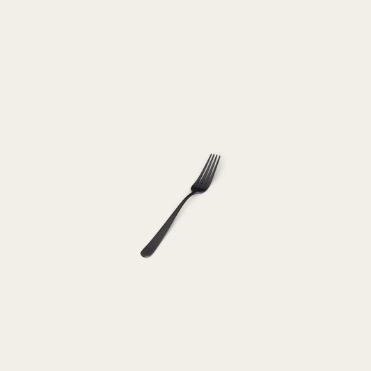 Single Small Fork Flatware Admin Matte Black 