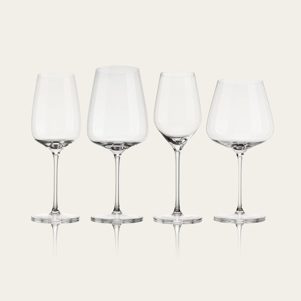 Sommelier set bundles by Fable Home, shown in a clear finish. – #clear
