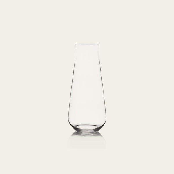 Glass carafe pro glassware by Fable Home, shown in a clear finish. – #clear