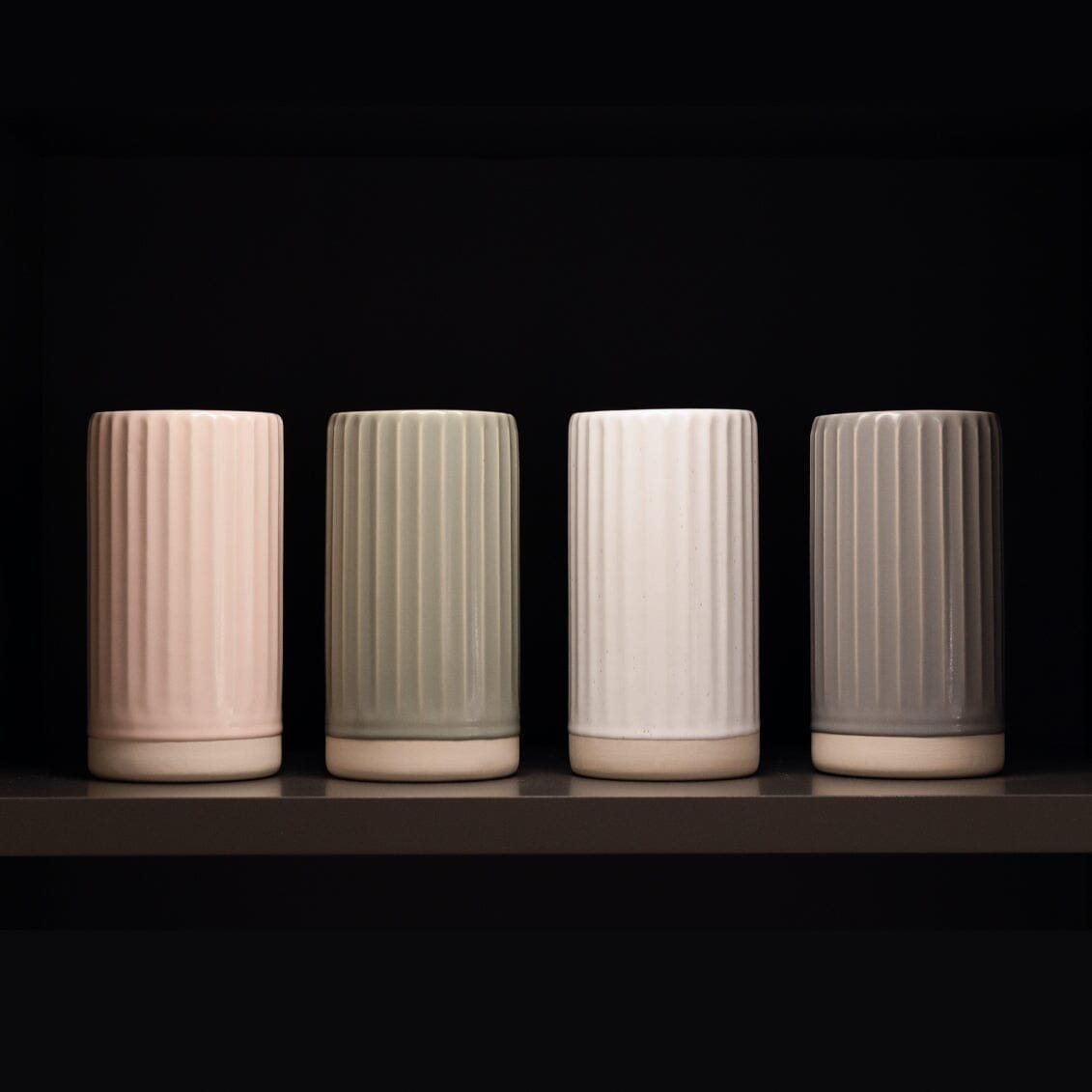 Vase decor by Fable Home, shown in a beachgrassgreen finish.