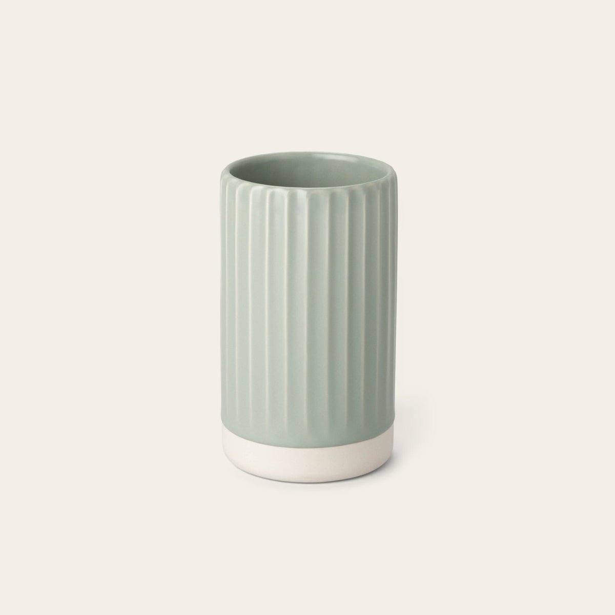 Vase decor by Fable Home, shown in a beachgrassgreen finish.
