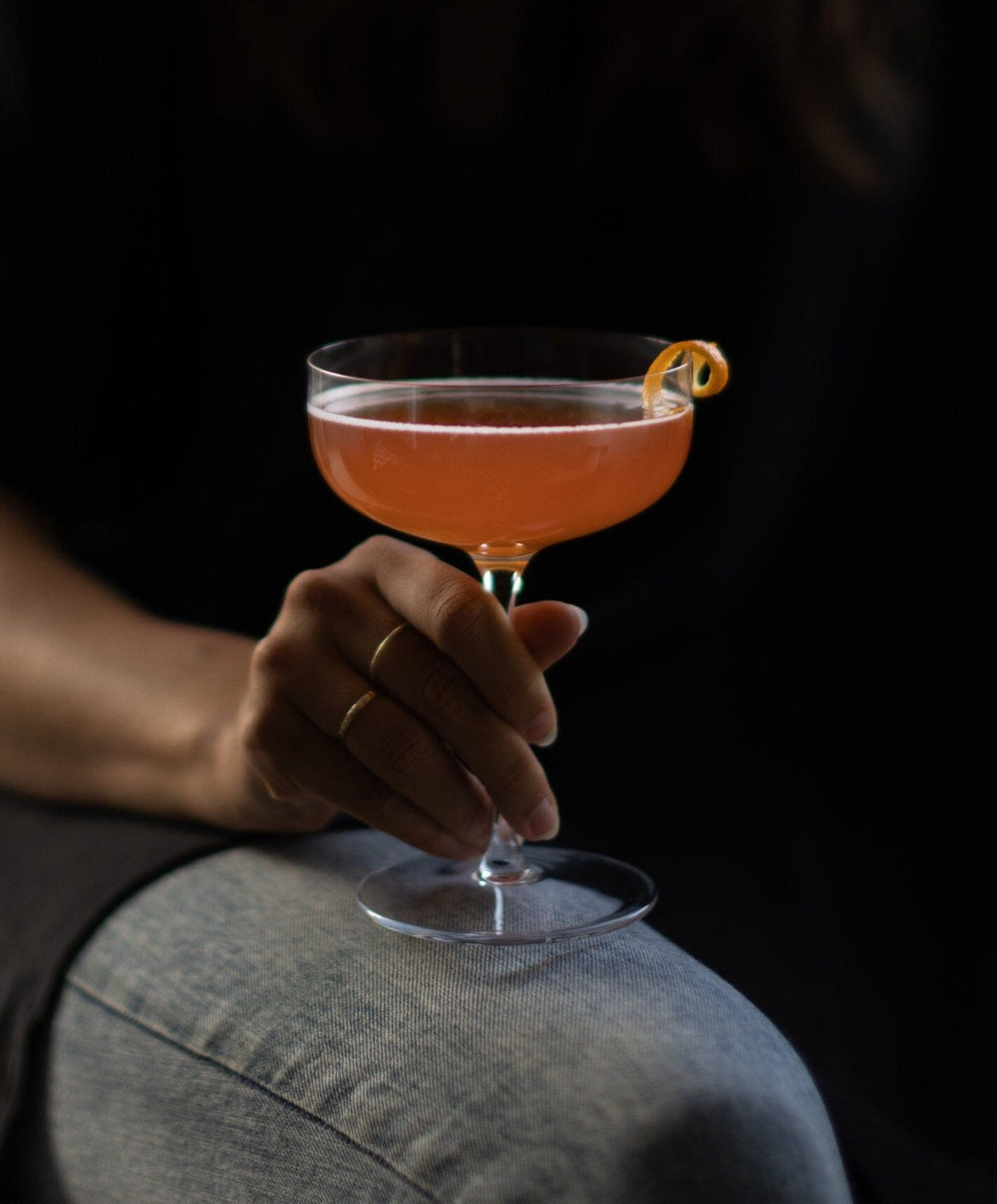 Toasting Set Pro by Fable Home, shown in Clear.