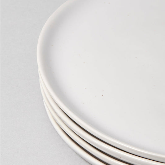 Fable The Dessert Plates - Speckled White